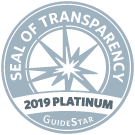 Guidestar 2019 Platinum Seal of Transparency